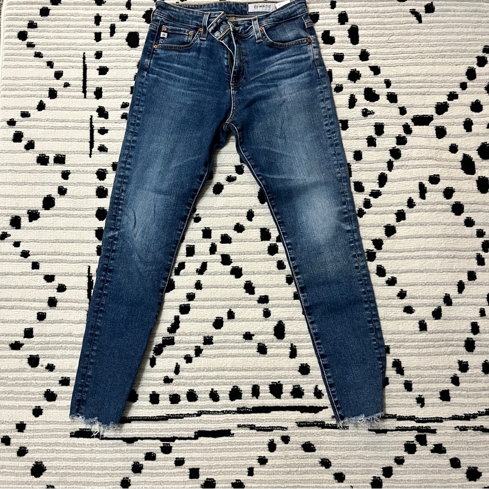 AG-ED DENIM The Farrah Skinny Angle Jeans